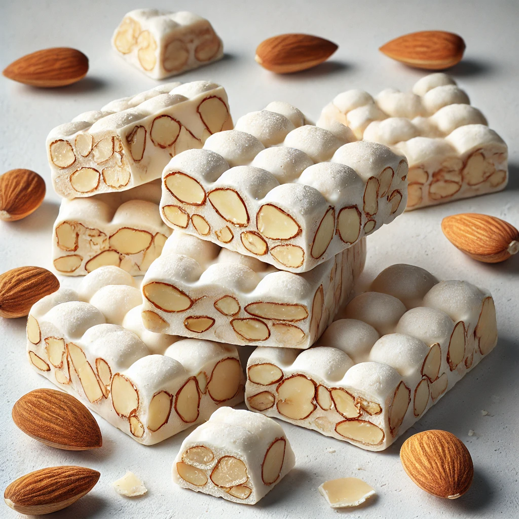 
                  
                    Knuspriger Mandel-Nougat «Torroncini Croccanti alle Mandorle»
                  
                