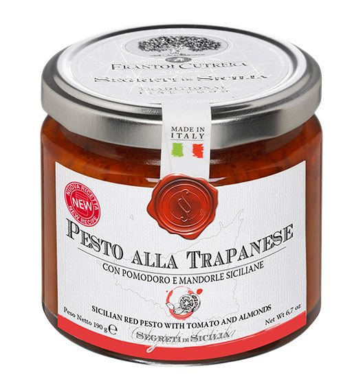 Rotes Pesto mit Tomaten und Mandeln Frantoi Cutrera — 190g
