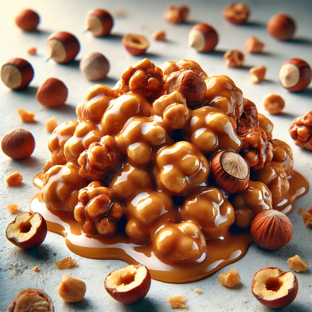 
                  
                    Knusprige Haselnuss-Karamellstücke «Nocciolato»
                  
                