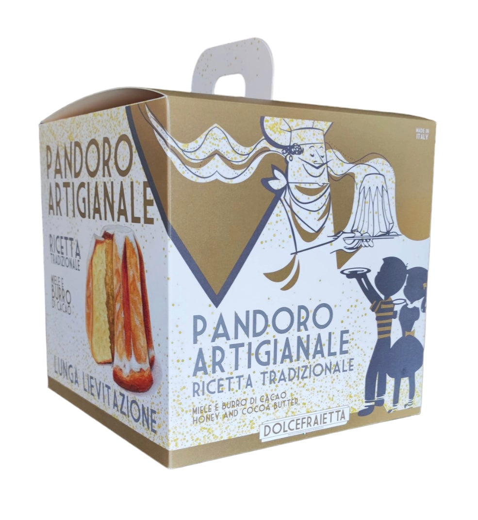 Pandoro Artigianale mit Honig und Kakaobutter – Vorbestellung