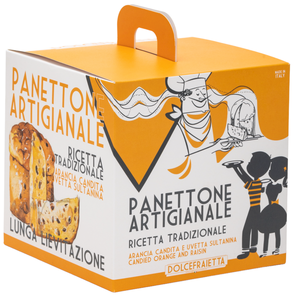 
                  
                    Panettone Rosinen und kandierte Orangen – Vorbestellung
                  
                