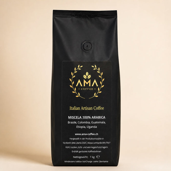 Ama Premium 100 % Arabica – ganze Bohnen, 1 kg