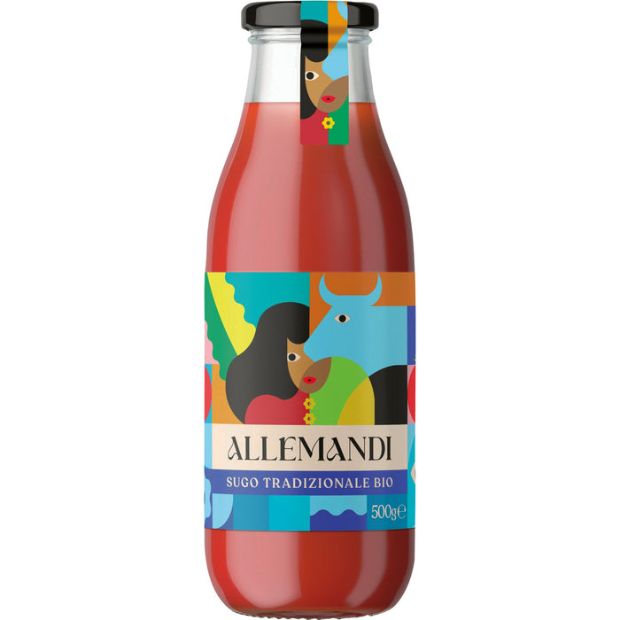 Bio Tomatensugo Tradizionale Allemandi — 500g