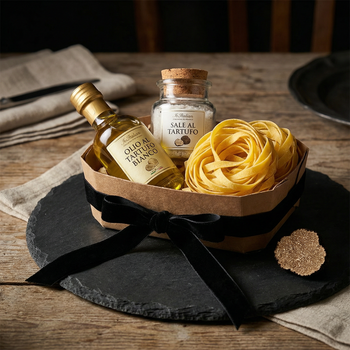 Geschenk-Set «Il Tartufo» — Trüffelöl, Trüffelsalz & Tagliatelle