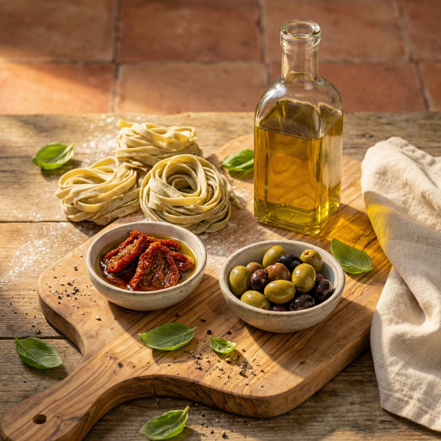 Referenzbild für warme italienische Still-Life Stimmung
